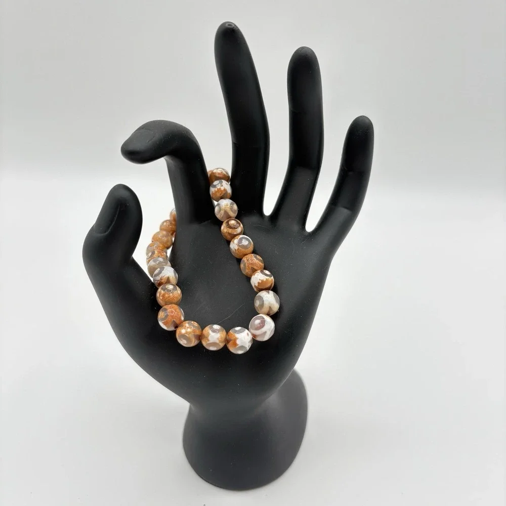 Natural Orbicular Jasper Beaded Stretch 8mm Gemstone Healing‎ Jewelry